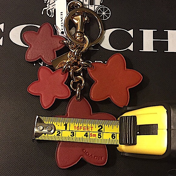 COACH - WILDFLOWER MIX BAG CHARM / KEYCHAIN (NWT) - Picture 8 of 13